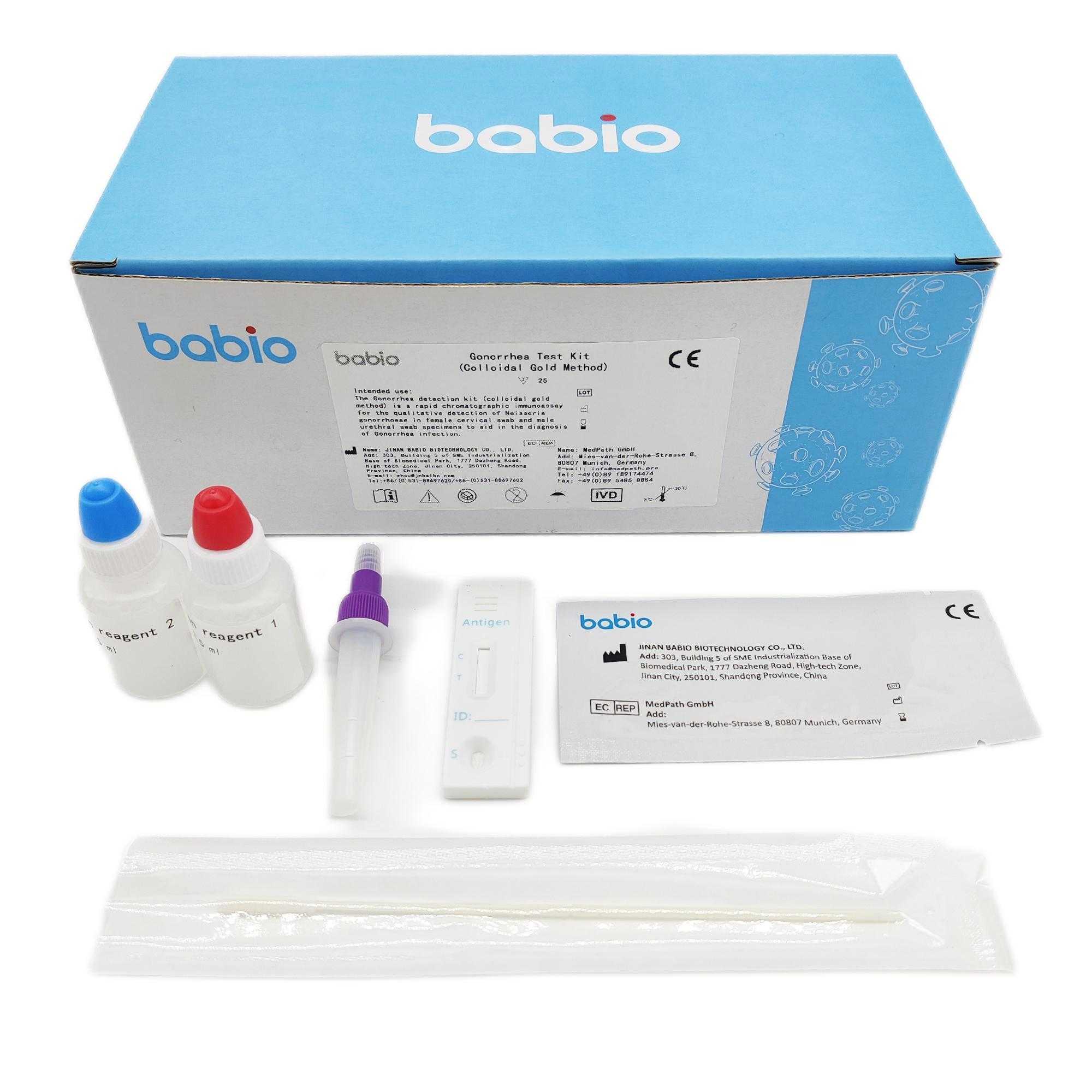 Gonorrea Test Kit (Urre Koloidalaren Metodoa)