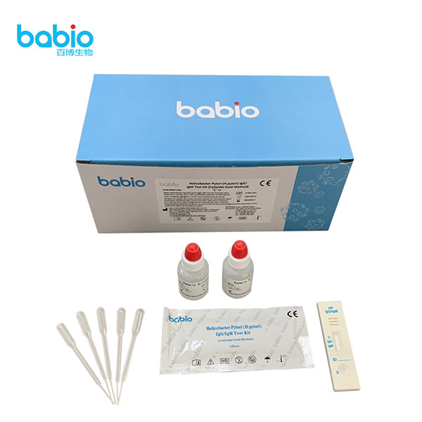Helicobacter Pylori (H.pylori) IgG/ IgM Test Kit (Urre Koloidalaren Metodoa)